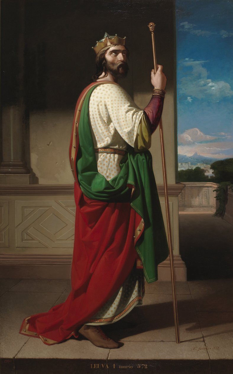 Portrait du roi visigoth d