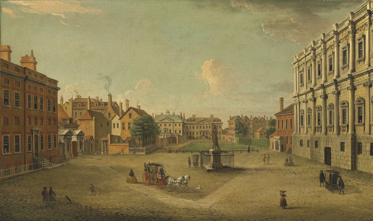 أربع وجهات نظر في لندن: The Privy Garden، Whitehall بواسطة انطونيو جولي