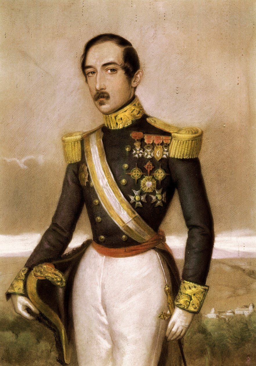 صورة للجيش مانويل جوتيريز دي لا كونشا إيريغوين (1806-1874) بواسطة أنطونيو ماريا إسكويفيل إي سواريز دي أوربينا