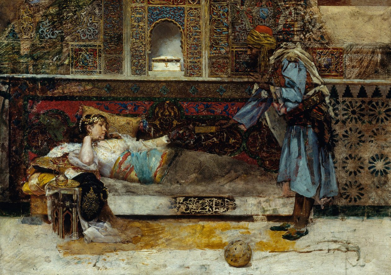 هدية السلاطين ، 1885-1886 بواسطة أنطونيو ماريا فابريس إي كوستا