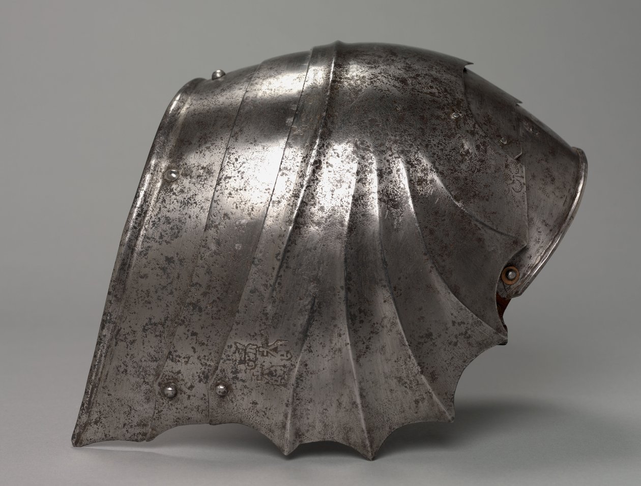 بولدرون على شكل مروحة قوطية ، c.1485-1500 بواسطة أنطونيو ميساليا
