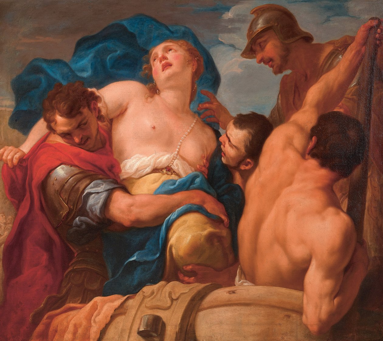 اغتصاب هيلين ، كاليفورنيا. 1695. بواسطة أنطونيو موليناري