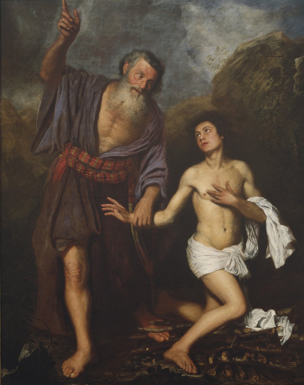 ذبيحة إسحاق حوالي 1659 (زيت على قماش) بواسطة أنطونيو بيريدا وسالغادو