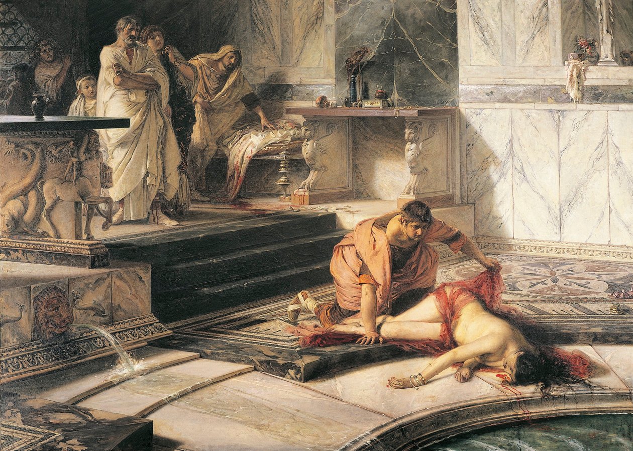 Italy, Cremona, Nero and Agrippina بواسطة أنطونيو ريزي