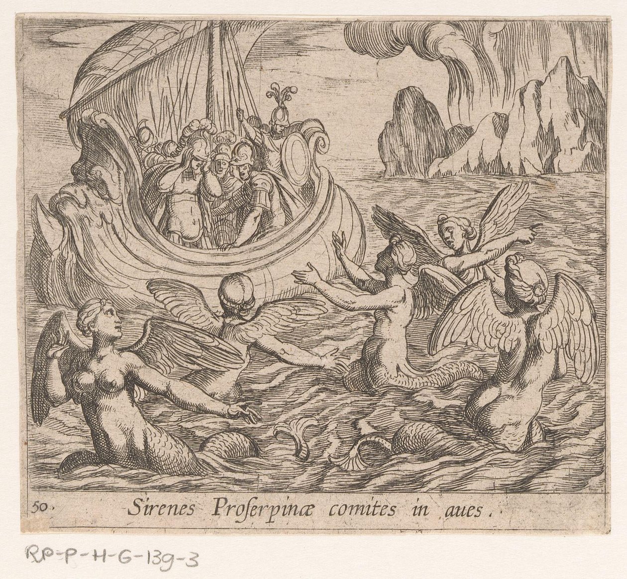 من صفارات الانذار صفارات بروسيربينا تحسب الطيور (العنوان على الشيء) Metamorphoseon أو التحويلات (عنوان السلسلة) ميتامورفوسين فان أوفيديوس (عنوان المسلسل) بواسطة انطونيو تمبيستا