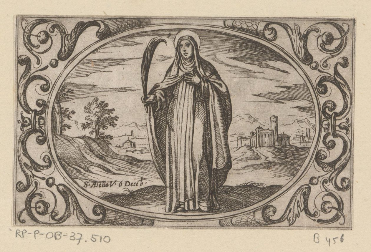 H. Asella Romeinse Martelaressen (عنوان المسلسل) Imagini di moltes vergini Rom nel Martirio (عنوان المسلسل) بواسطة انطونيو تمبيستا