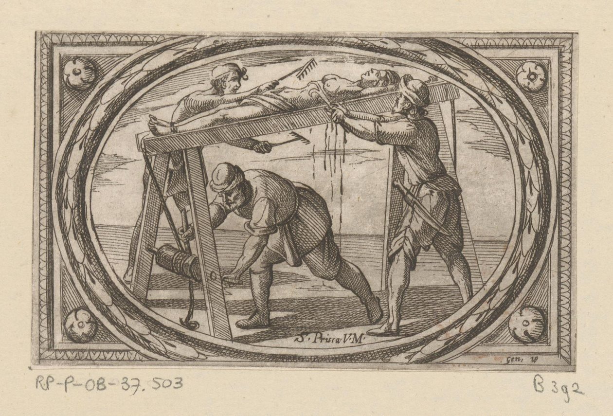 ح Romeinse Martelaressen (عنوان المسلسل) Imagini di moltes vergini Rom nel Martirio (عنوان المسلسل) بواسطة انطونيو تمبيستا