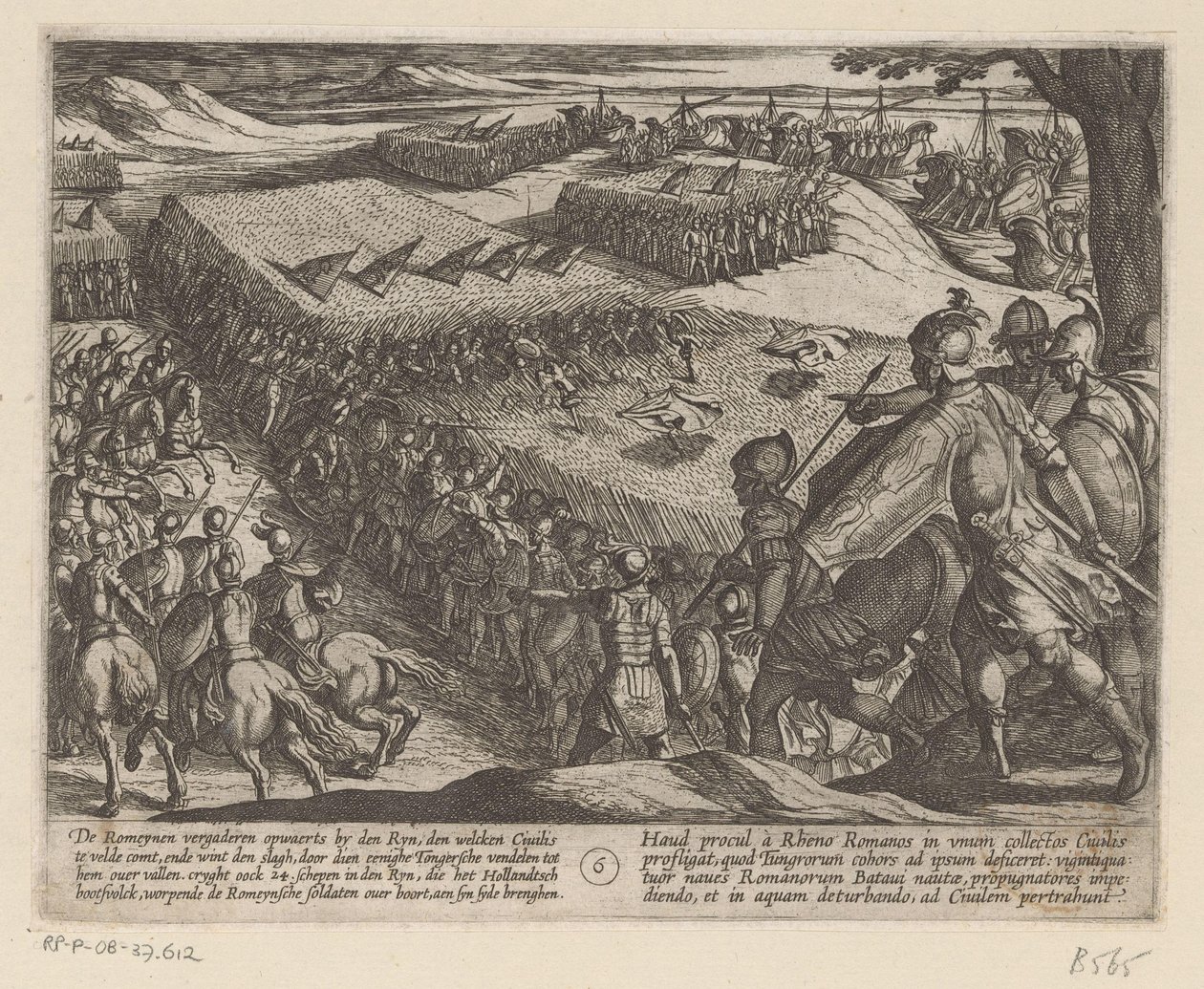 هزم الرومان عند نهر الراين حروب باتافيان ضد الرومان (عنوان المسلسل) Batavorum cum Romanis Bellum (عنوان السلسلة) بواسطة انطونيو تمبيستا