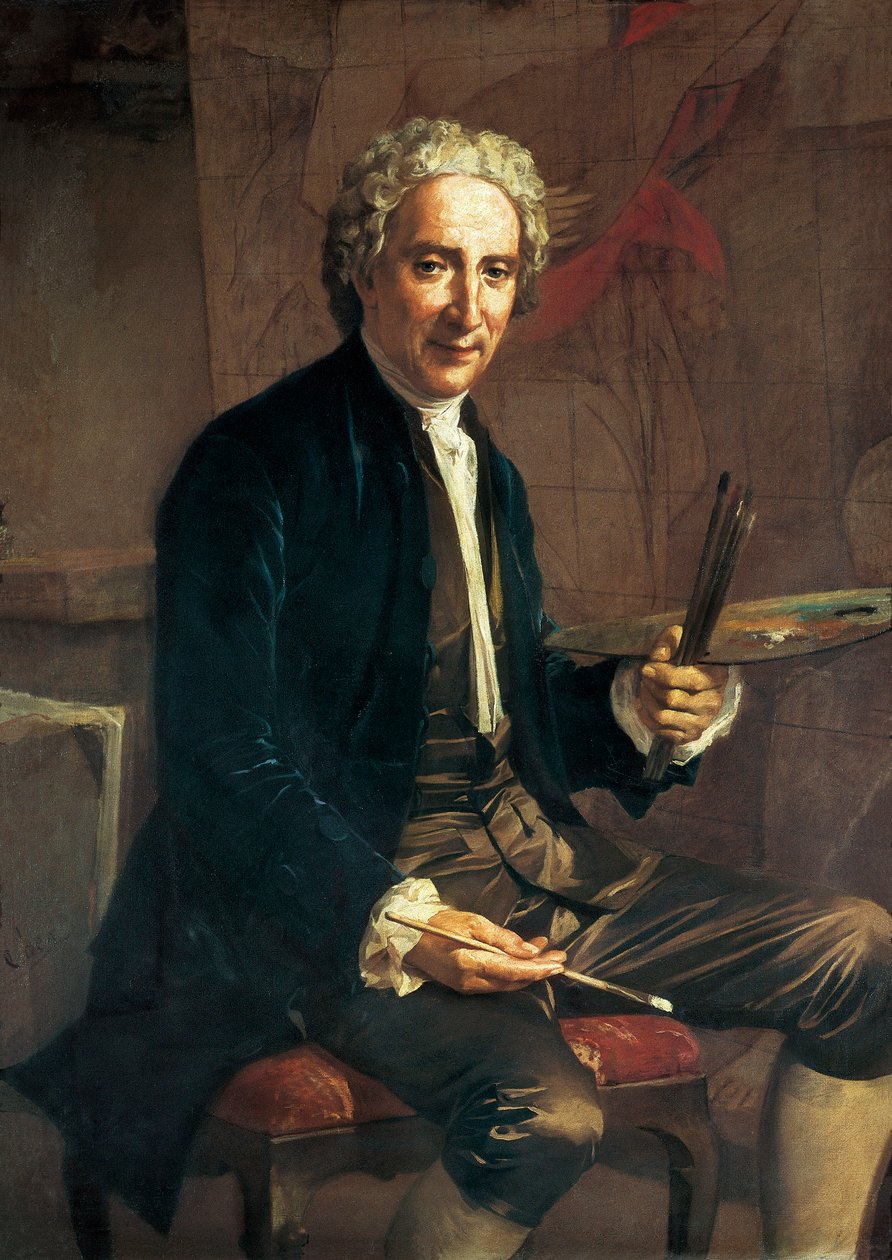صورة أنتوني فيلادومات أنا مانالت (1678-1755) ، رسام إسباني بواسطة أنطونيو فيلادومات