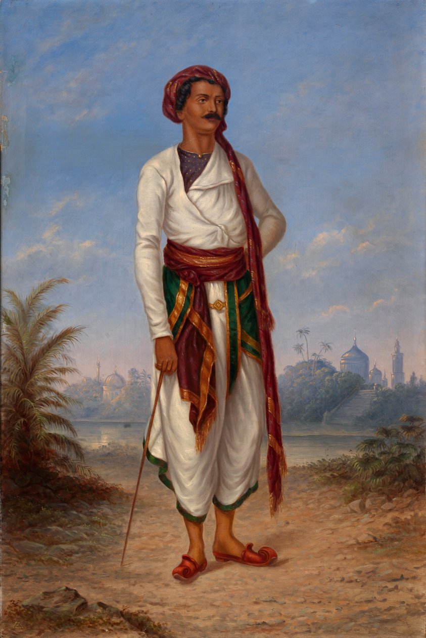 رجل هندوسي ، كاليفورنيا. 1893. بواسطة أنطونيو زينو شيندلر