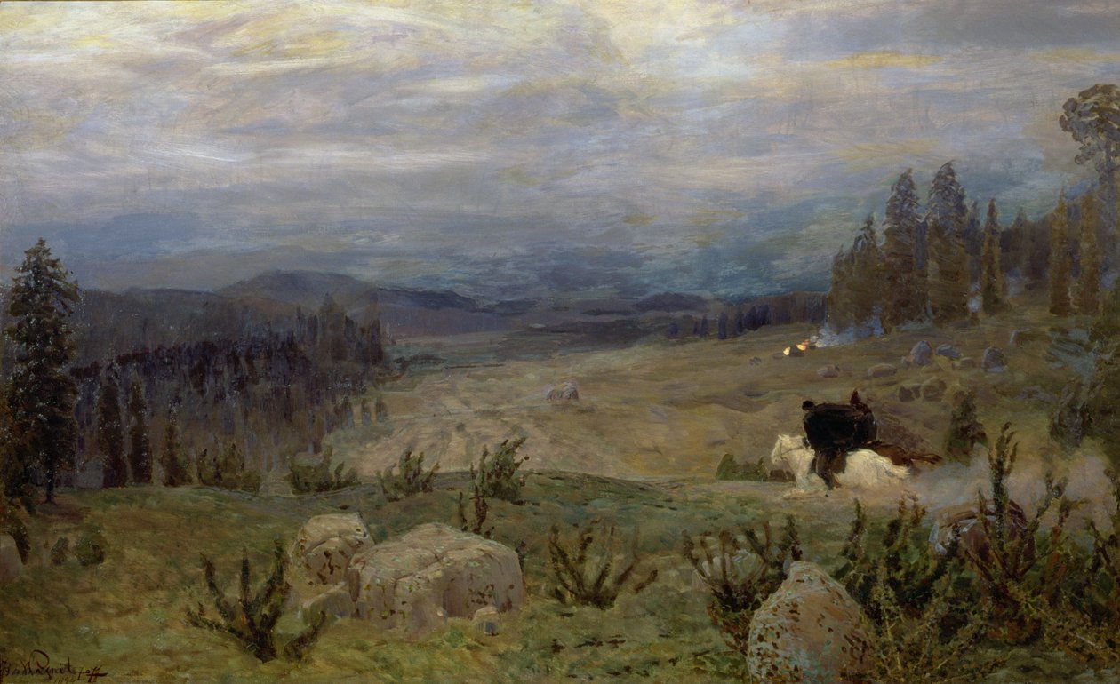 سيبيريا ، 1894 بواسطة Apollinari Mikhailovich Vasnetsov