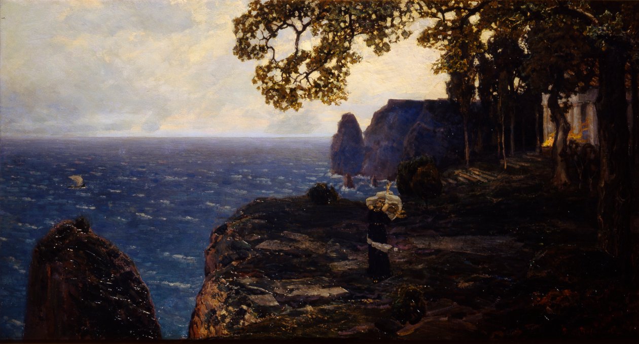 إيفيجينيا في توريس ، 1889-1890 بواسطة Apollinari Mikhailovich Vasnetsov