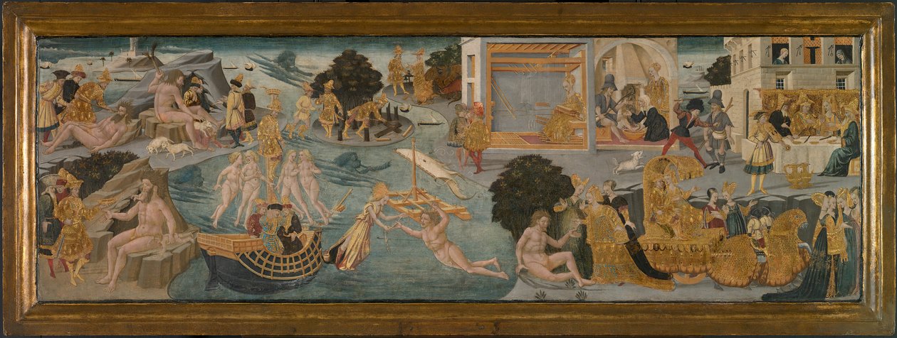 مغامرات أوليسيس 143545. بواسطة Apollonio di Giovanni di Tommaso