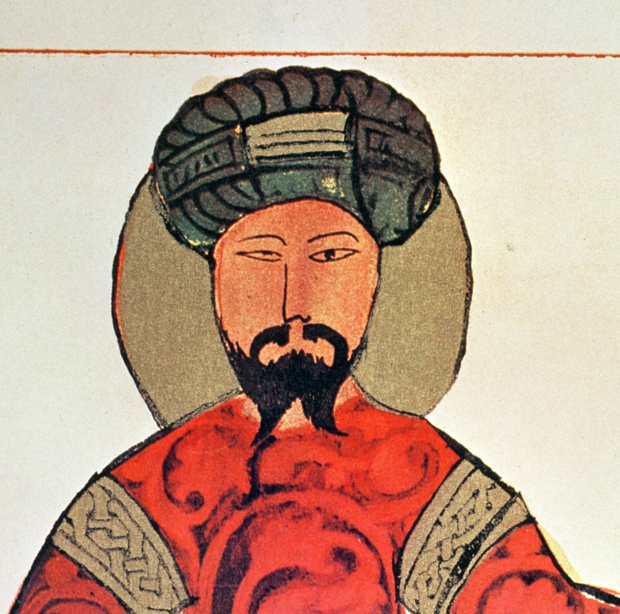 صورة صلاح الدين الأيوبي (1138-1193) (تفاصيل 4623) بواسطة المدرسة العربية