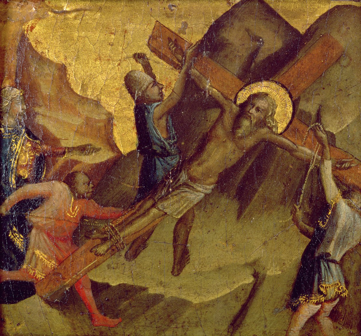 استشهاد القديس اندرو (لوحة) بواسطة Arcangelo di Cola da Camerino