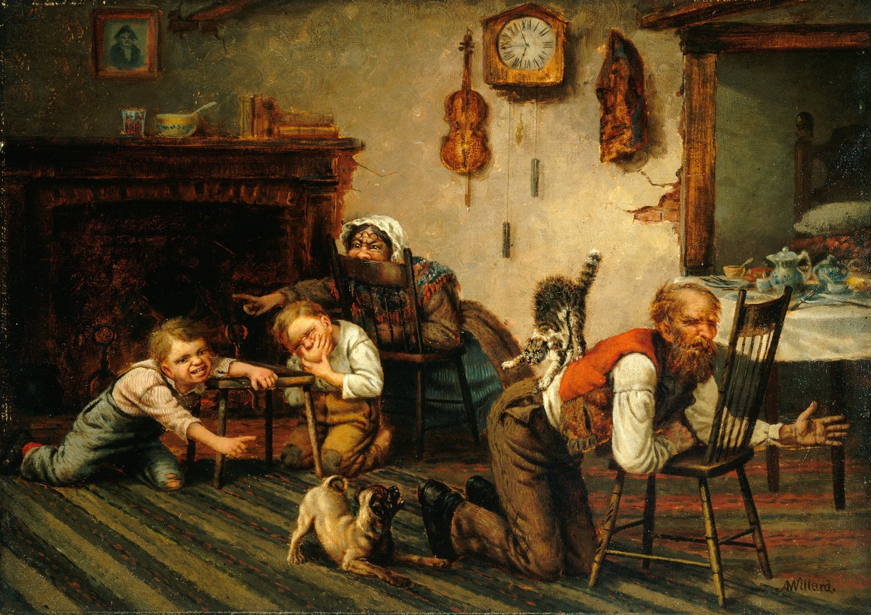 تجربة ديكون جونز ، 1863-1883 بواسطة أرشيبالد ويلارد
