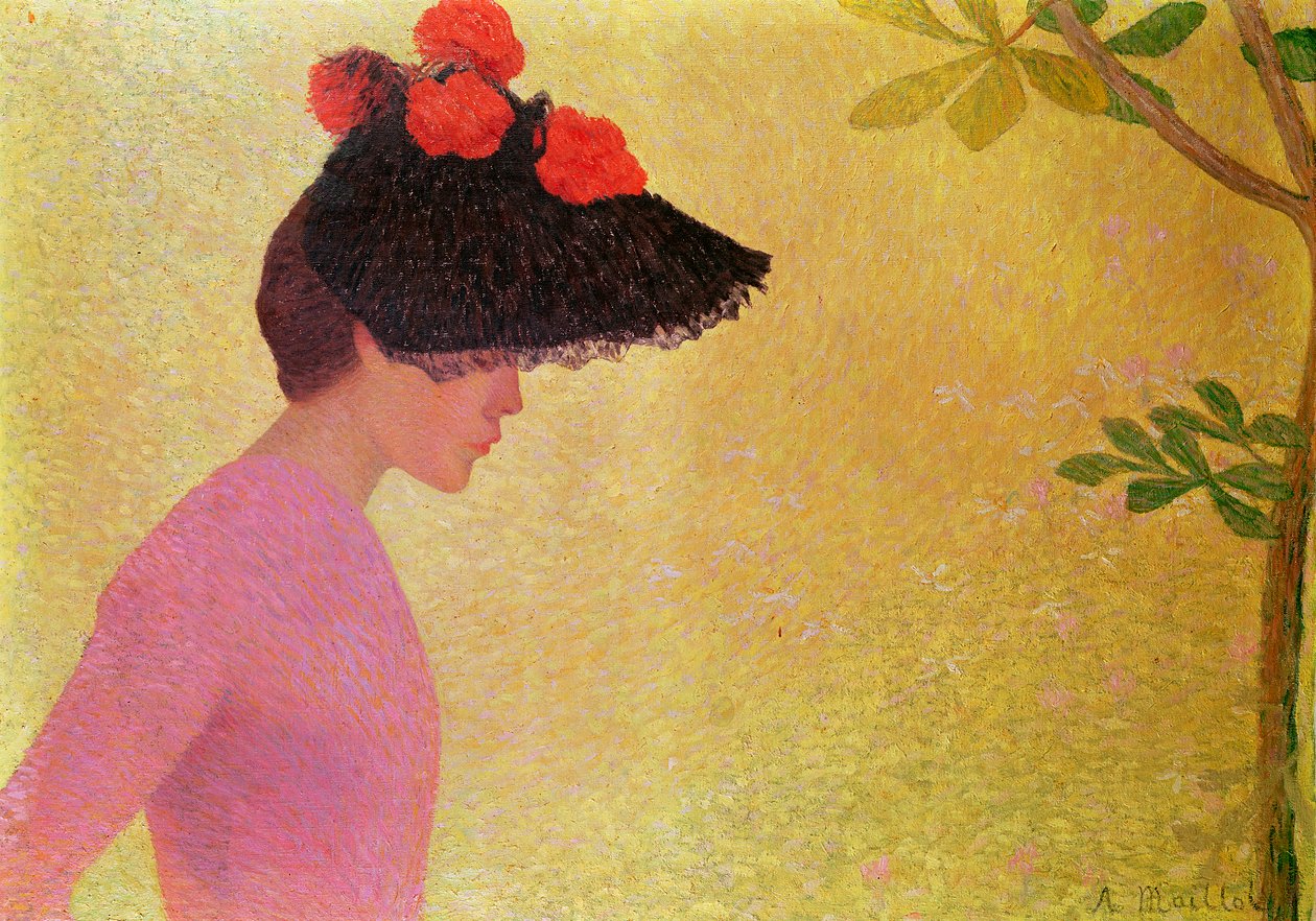 صورة امرأة شابة ، c.1890 بواسطة أريستيد مايول