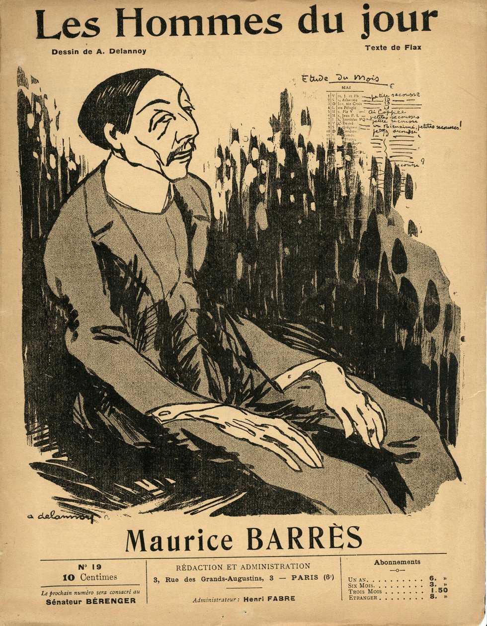 Cover of “” Les Hommes du jour””, number 19 بواسطة أريستيد ديلانوي