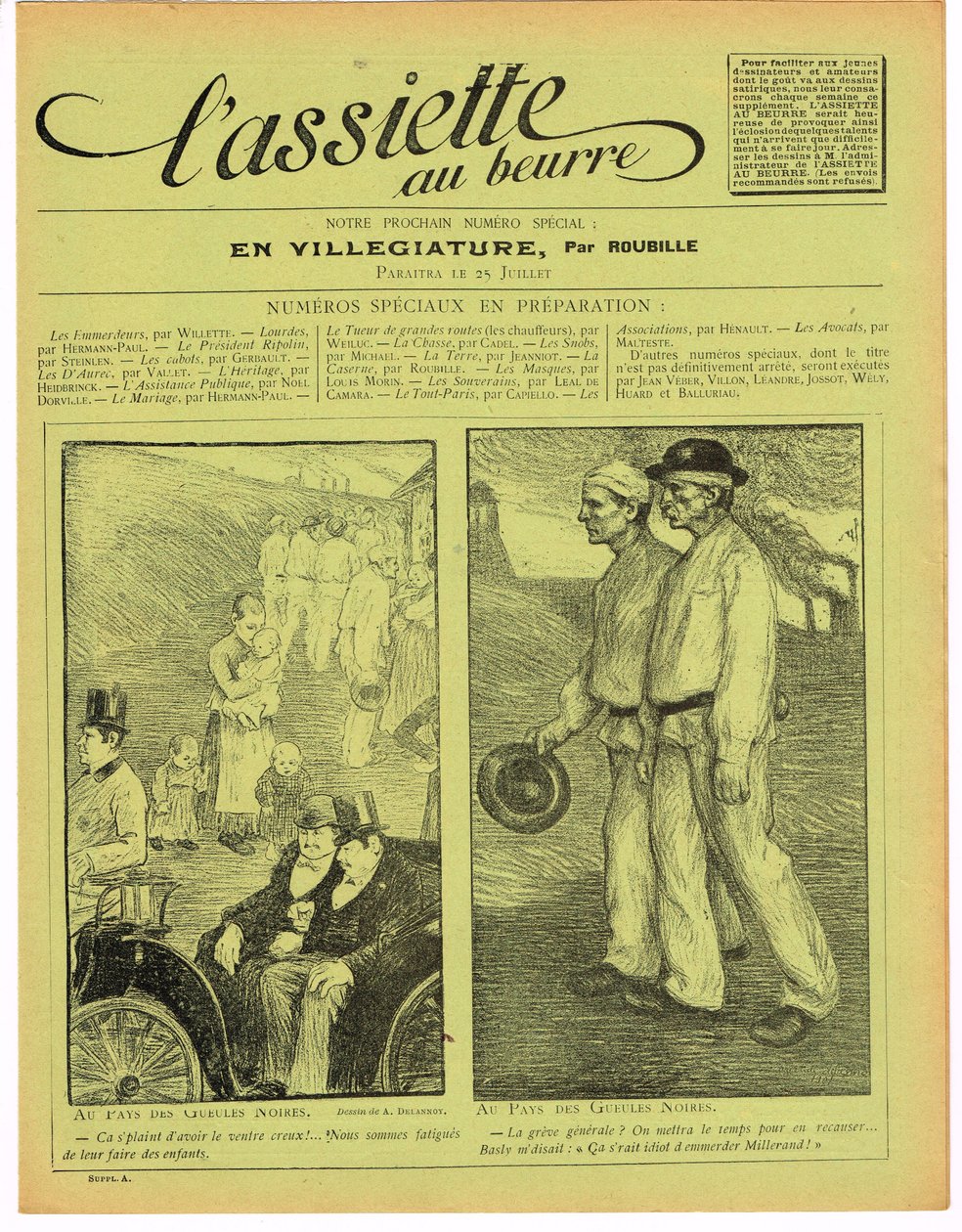 Cover of “” The Butter Plate””, Satirical in Colors بواسطة أريستيد ديلانوي