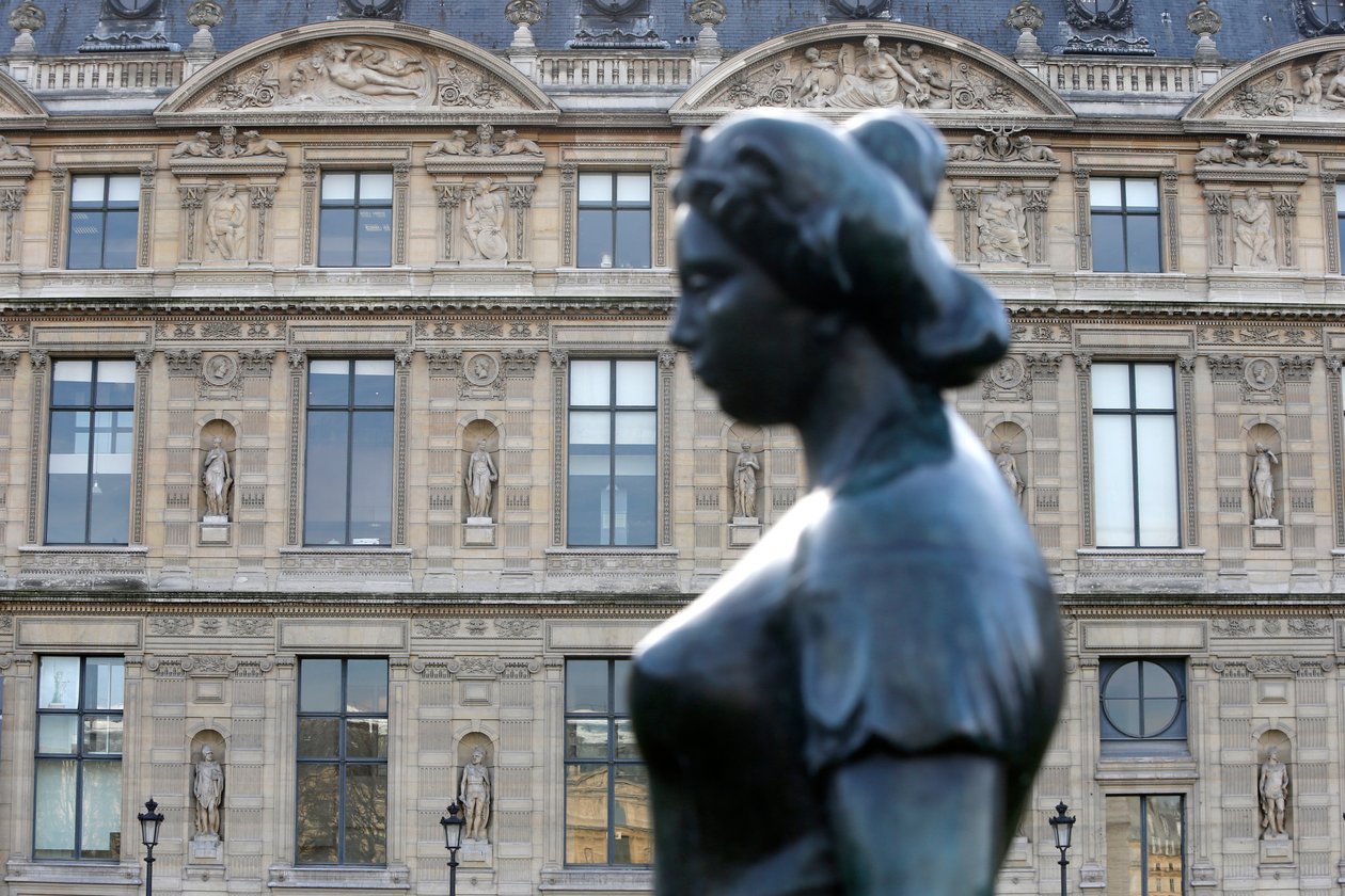 Jardin des tuileries, Aristide Maillol, Pomone drapee بواسطة أريستيد مايول