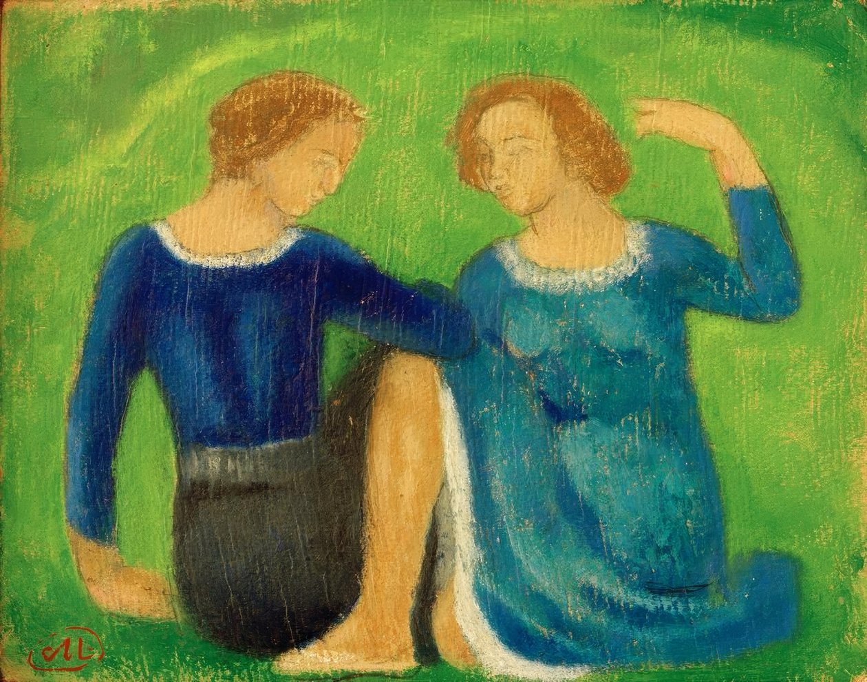 Les deux soeurs (الشقيقتان) بواسطة أريستيد مايول