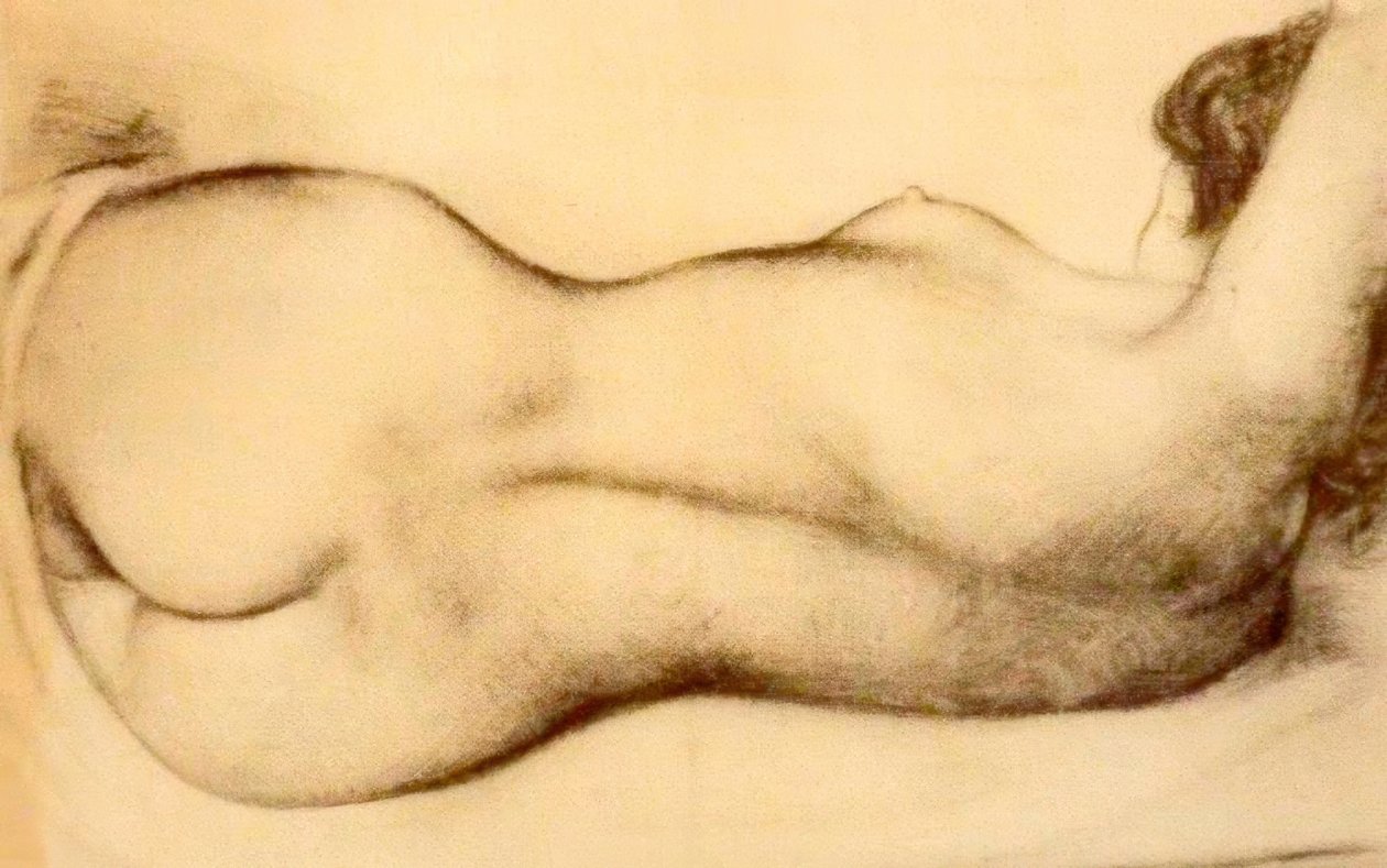 رسم لامرأة عارية متكئة بواسطة أريستيد مايول