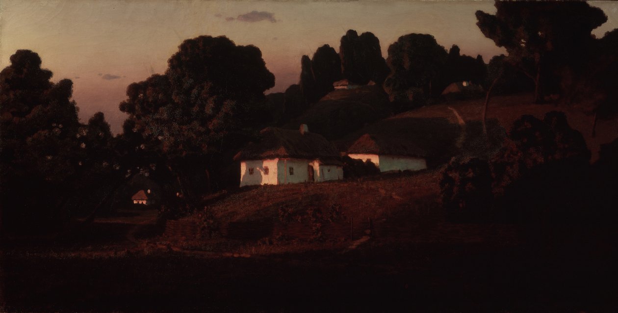 مساء في أوكرانيا ، 1878 بواسطة Arkhip Ivanovich Kuindzhi