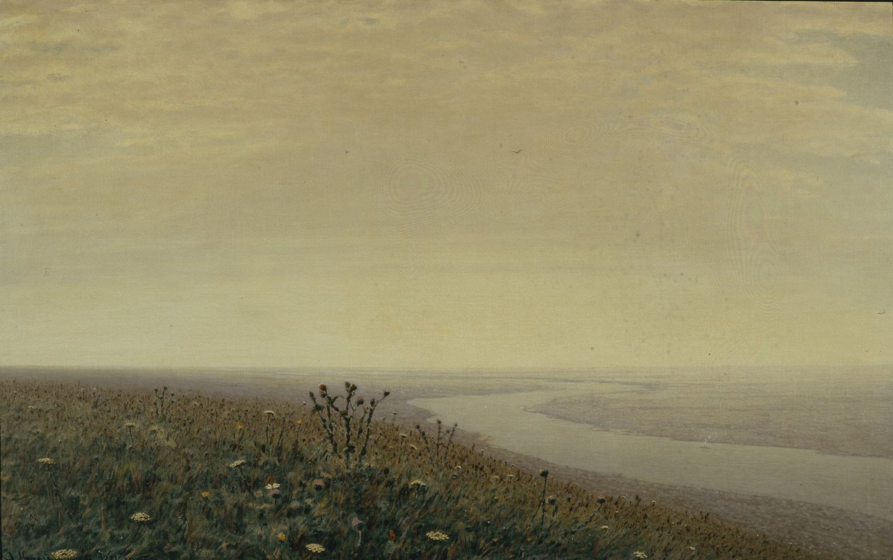 نهر دنيبر في الصباح ، 1881 بواسطة Arkhip Ivanovich Kuindzhi