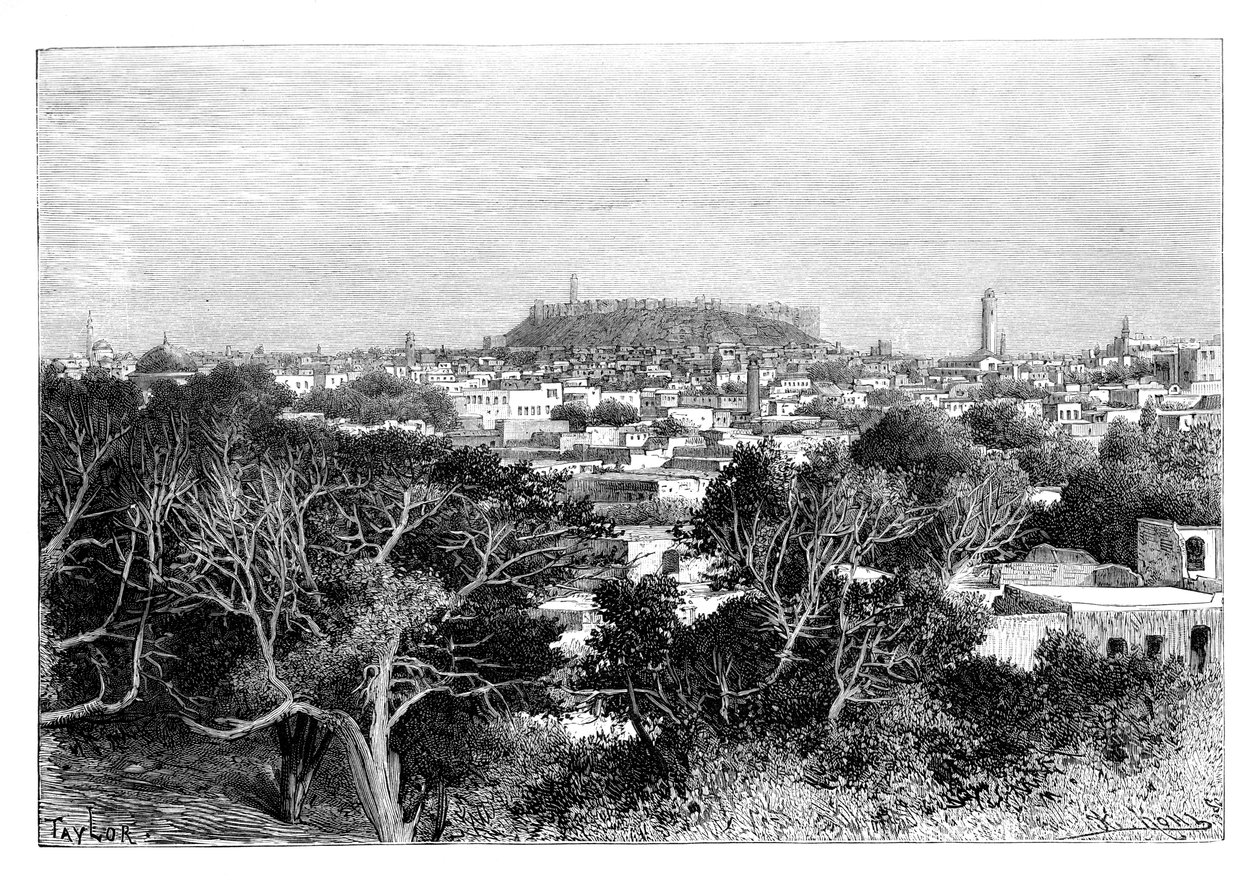 حلب ، سوريا ، 1895. بواسطة أرماند كول