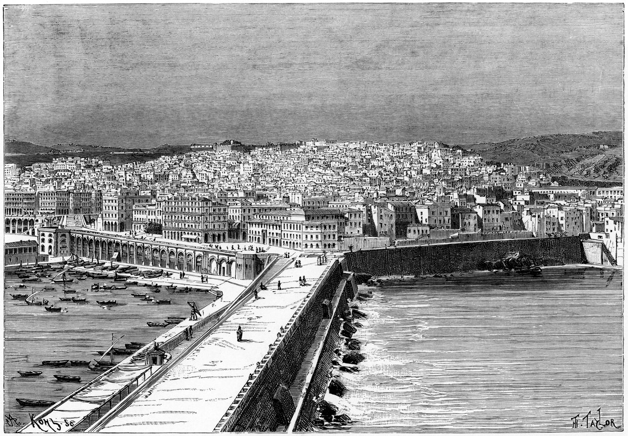 الجزائر ، الجزائر ، c1890. بواسطة أرماند كول