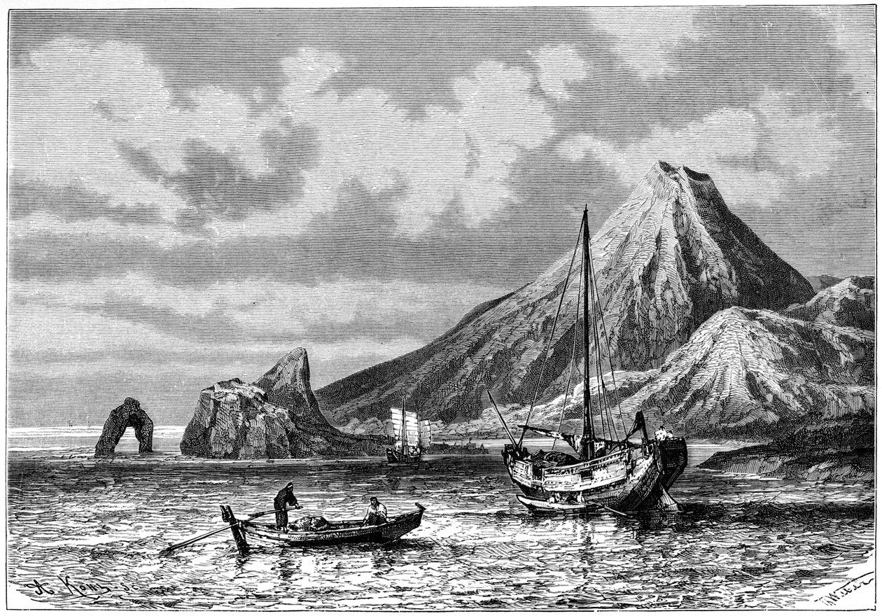 كيب هورنر ، اليابان ، 1895. بواسطة أرماند كول
