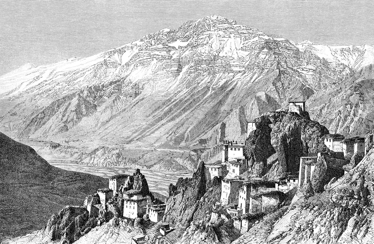 دنكر ، لاهول وسبيتي ، الهند ، 1895. بواسطة أرماند كول
