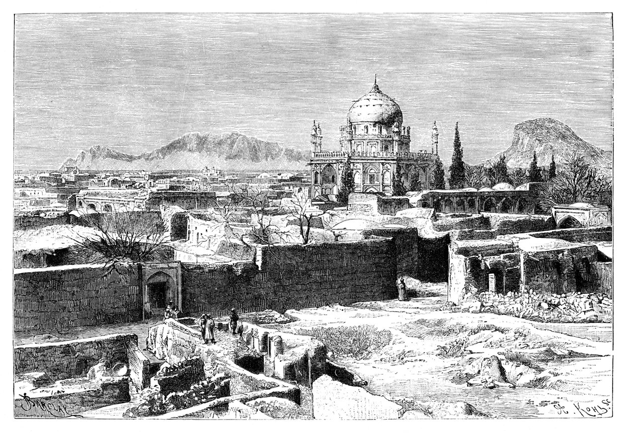 قندهار ، أفغانستان ، 1895. بواسطة أرماند كول