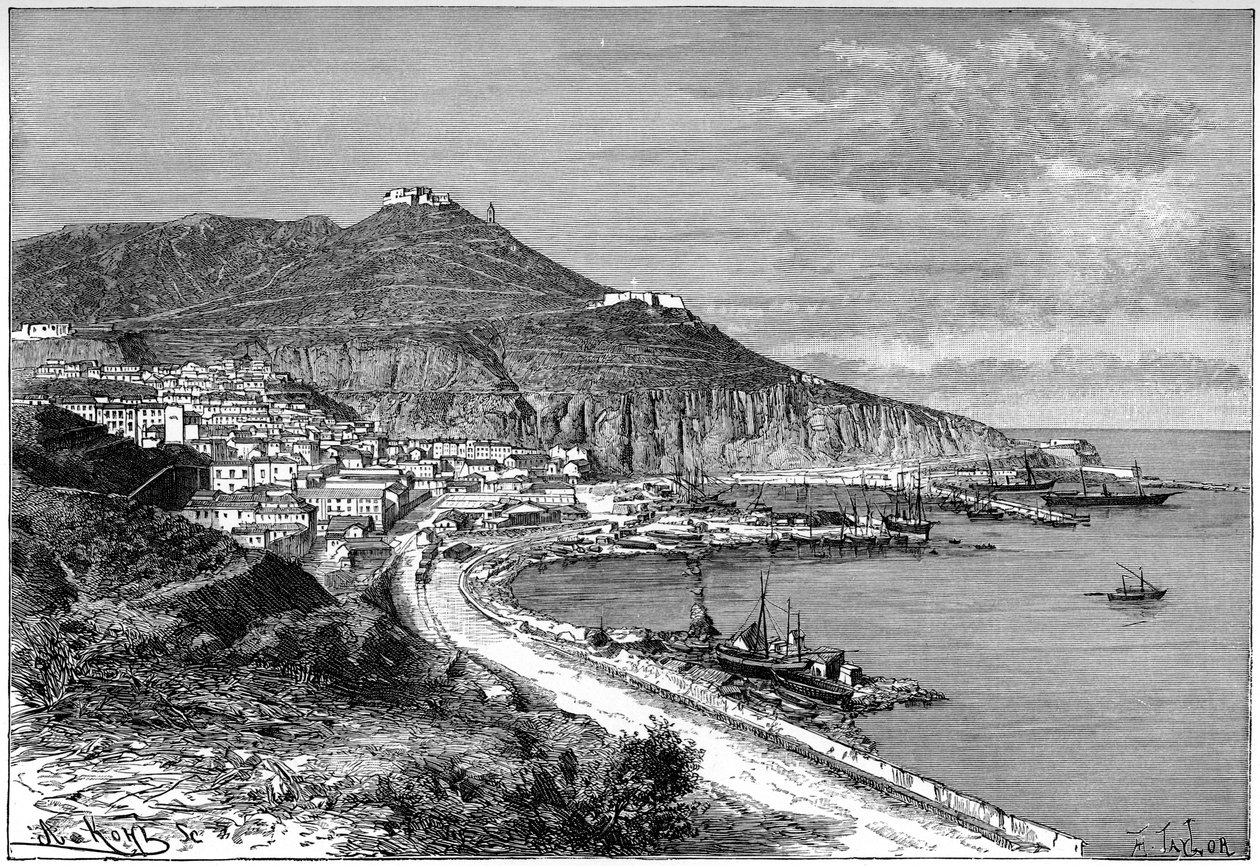 وهران ، الجزائر ، c1890 بواسطة أرماند كول