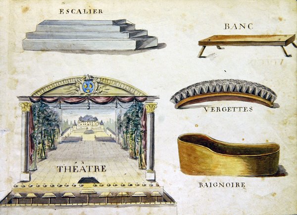 رسوم توضيحية من "كتاب الأبجدية الفرنسية لعام 1814" ، حانة. بواسطة تشارلز بلانت للفنون الجميلة بواسطة أرنود دي بوريجارد