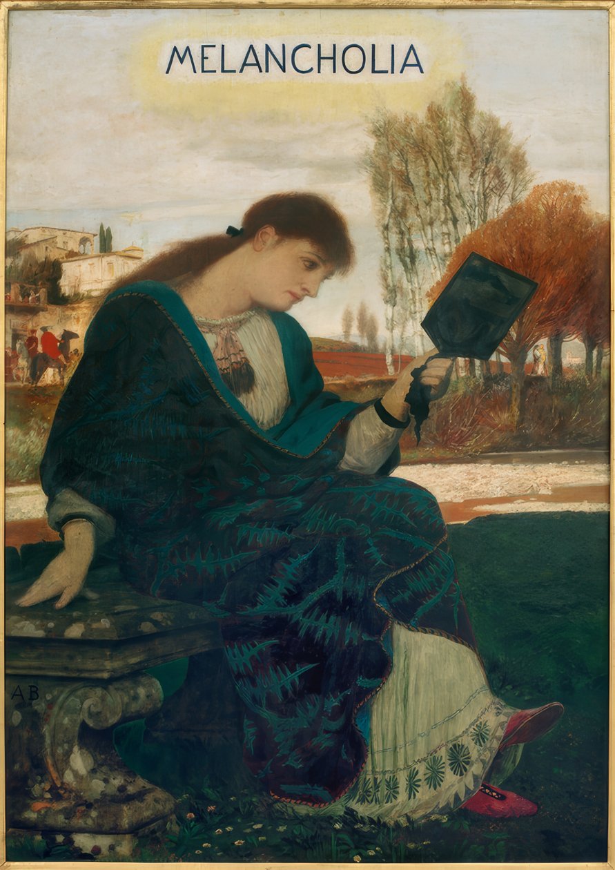 A. Böcklin ، Melancholia بواسطة أرنولد بوكلين