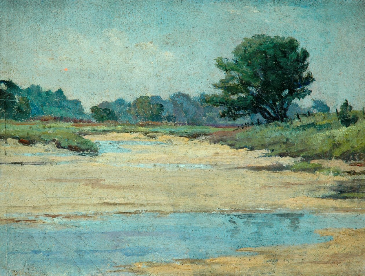 Walberswick (زيت على قماش غير ممدود) بواسطة أرنولد بريستمان