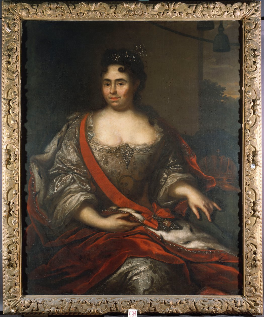 صورة الملكة كاثرين الأولى من روسيا ، 1717 بواسطة أرنولد بونين