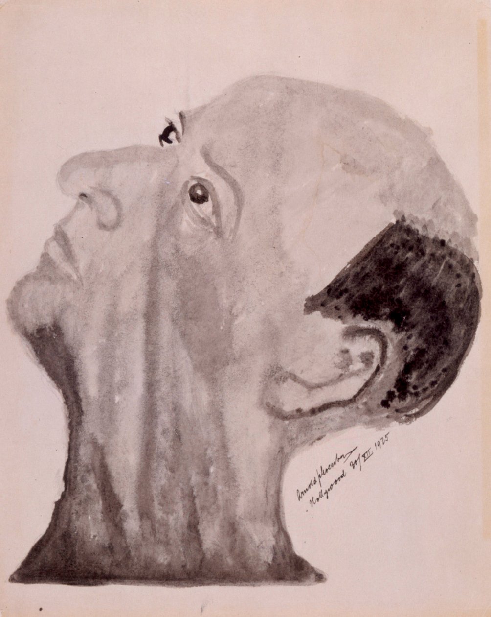 صورة شخصية لأرنولد شوينبيرج - هوليوود 1923 بواسطة أرنولد شوينبيرج