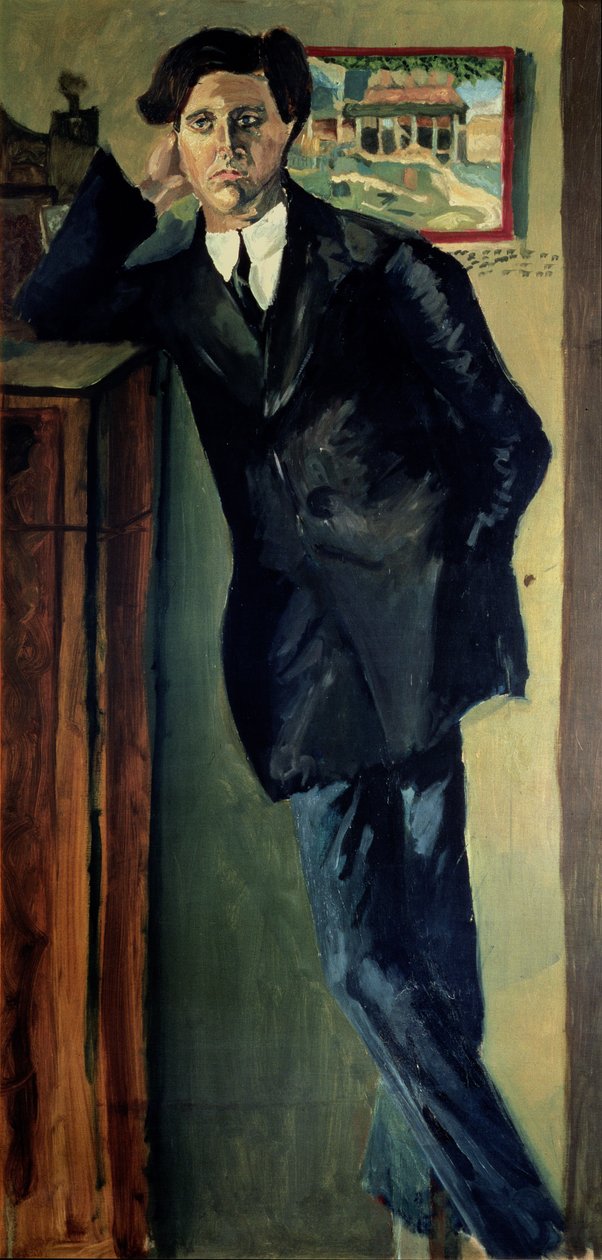 صورة لألبان بيرج (1885-1935) بواسطة أرنولد شوينبيرج