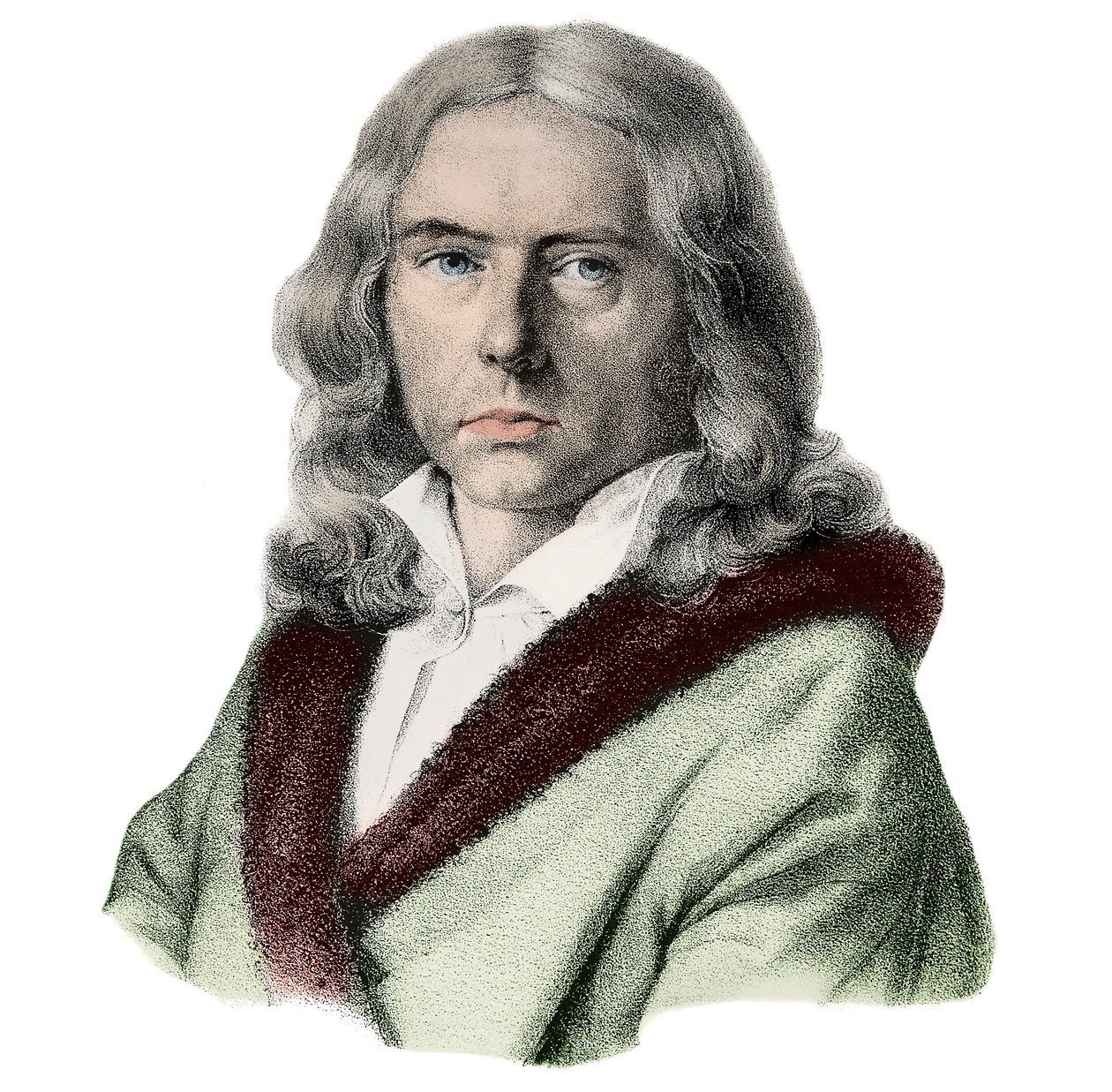 صورة لأدلبرت دي شاميسو - صورة أدلبرت فون شاميسو (1781-1838) ، كاتب ألماني بواسطة أرنولد فان ويسترهوت