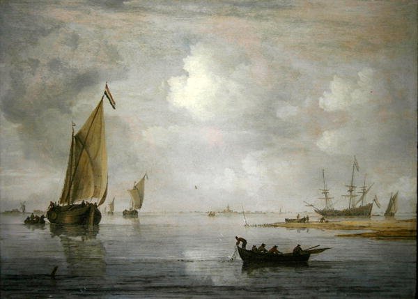 أخذ الشباك (زيت على لوح) بواسطة Arnoldus van Anthonissen