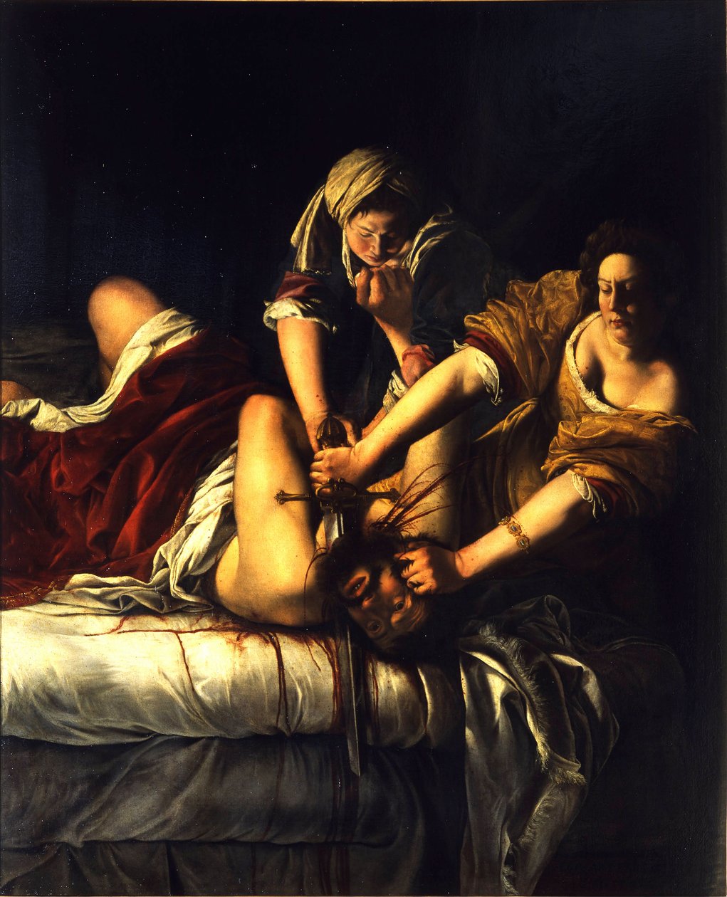 جوديتا ديكابيتا أولوفيرن بواسطة الأرطماسيا Gentileschi
