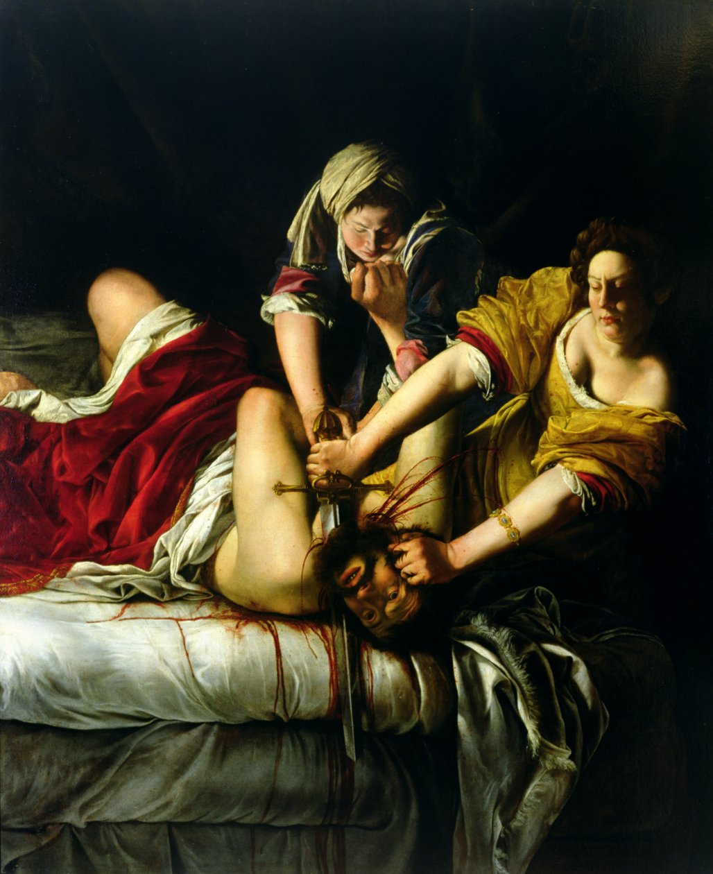 جوديث وهولوفرنيس بواسطة الأرطماسيا Gentileschi