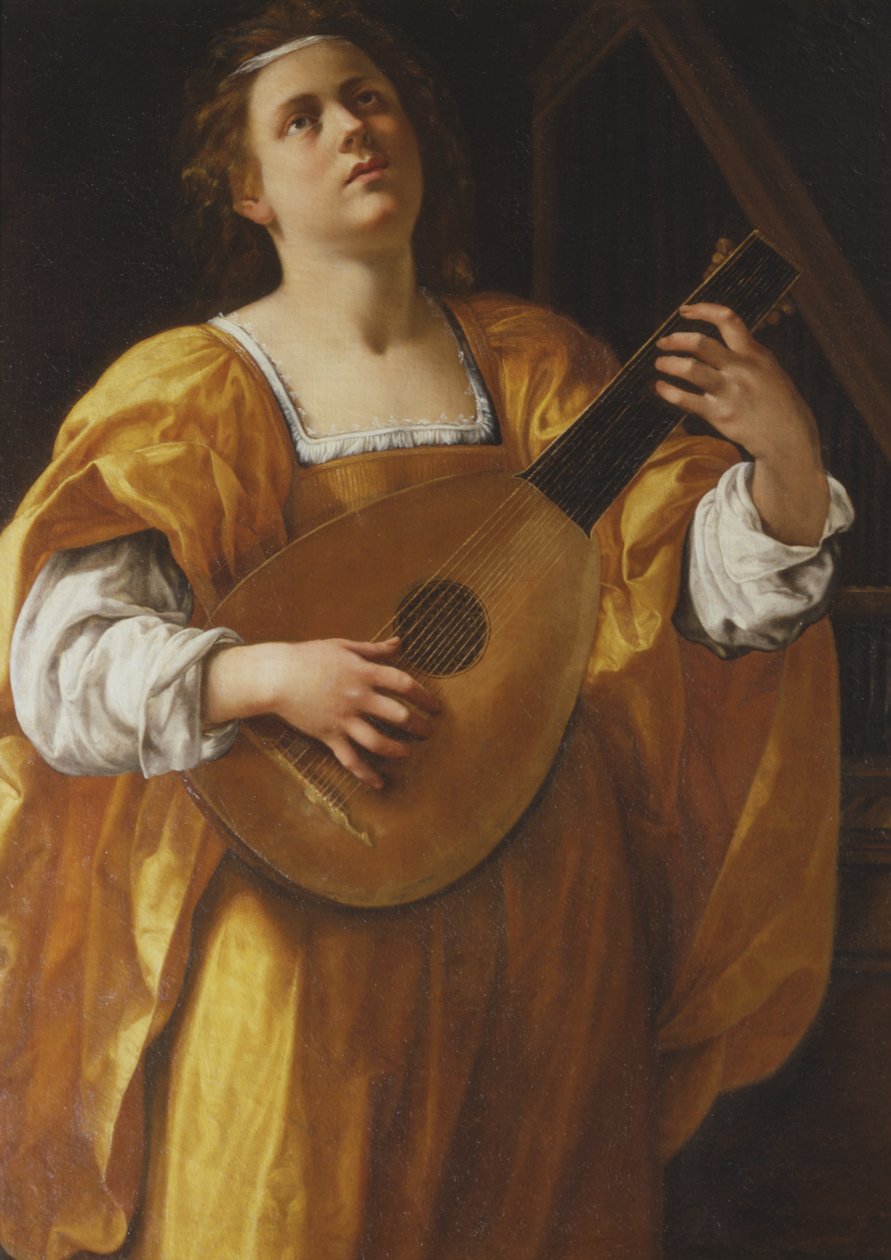 القديسة سيسيليا بواسطة الأرطماسيا Gentileschi