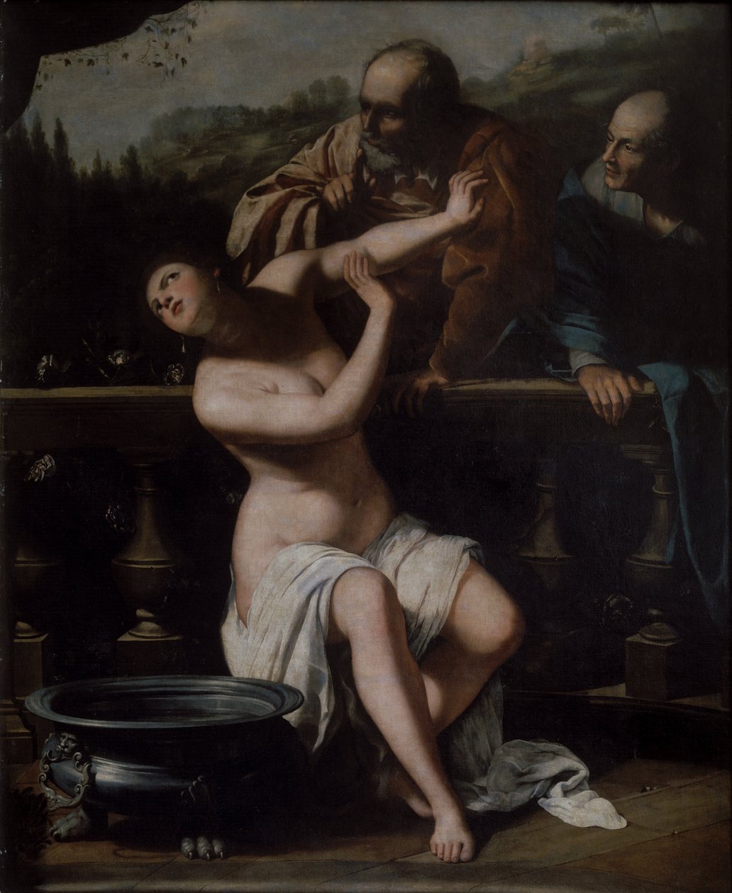 سوزانا والشيوخ بواسطة الأرطماسيا Gentileschi