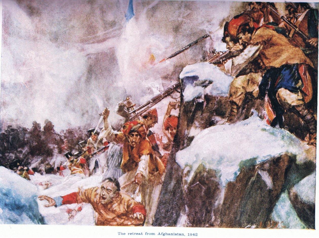 الانسحاب من أفغانستان AD1842 بواسطة آرثر ديفيد ماكورميك