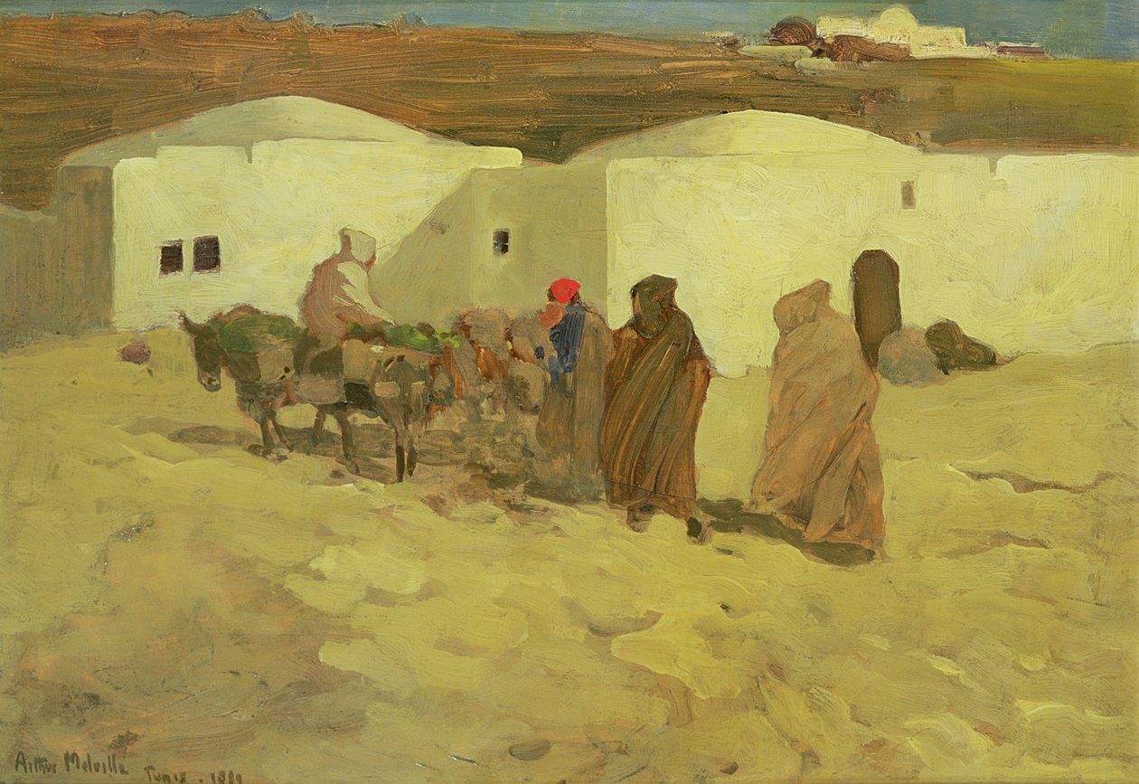 مشهد في تونس ، 1899 (حلقة) بواسطة آرثر ميلفيل