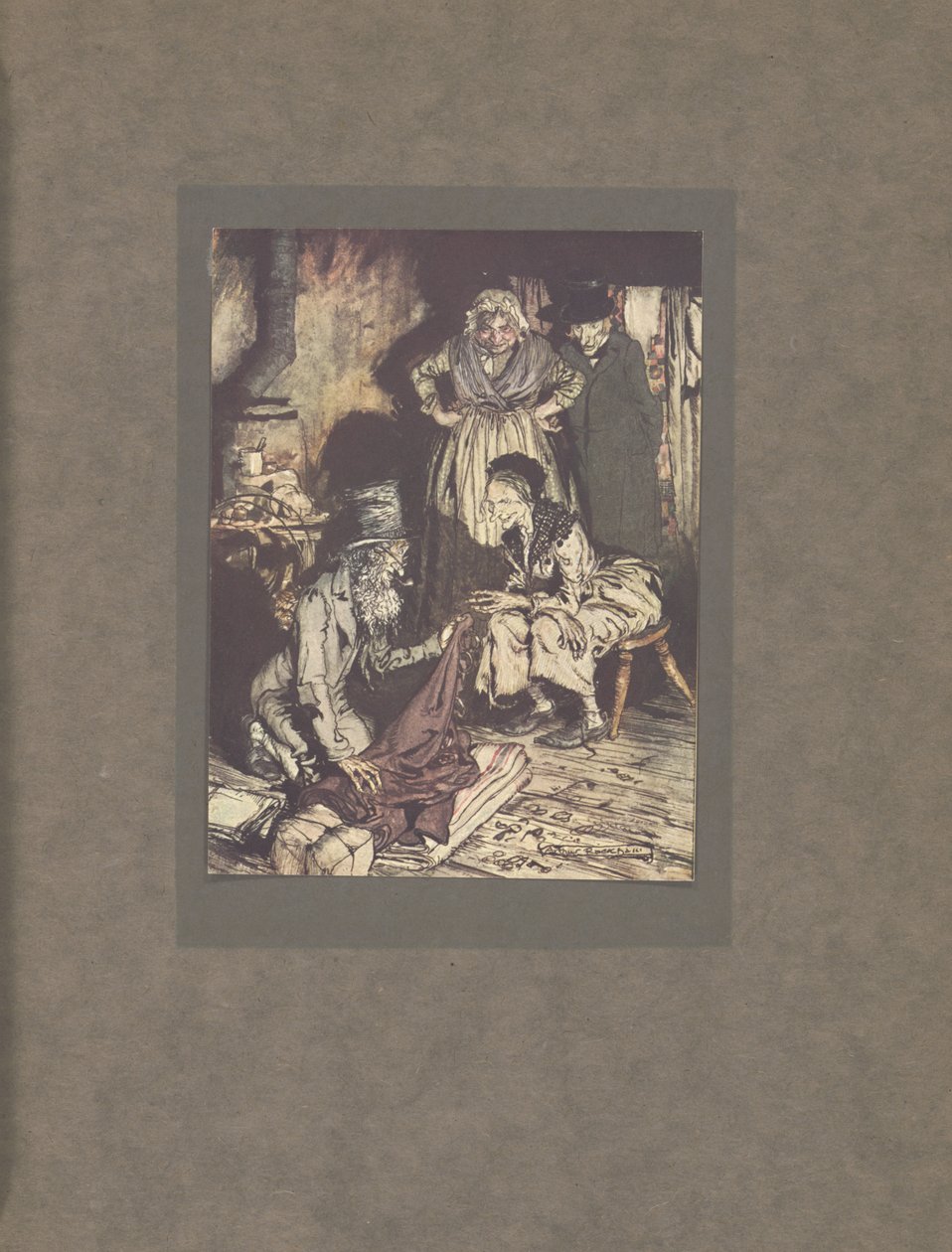 "ستائر سرير!" ، 1915 بواسطة آرثر راكهام
