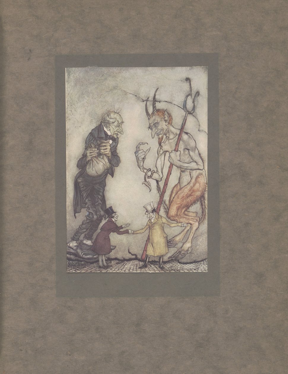 &39;Old Scratch حصل على نفسه في النهاية ، مهلاً ، 1915 بواسطة آرثر راكهام
